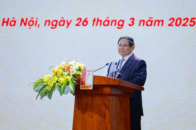 Thủ tướng Phạm Minh Chính phát biểu chỉ đạo tại buổi lễ.
